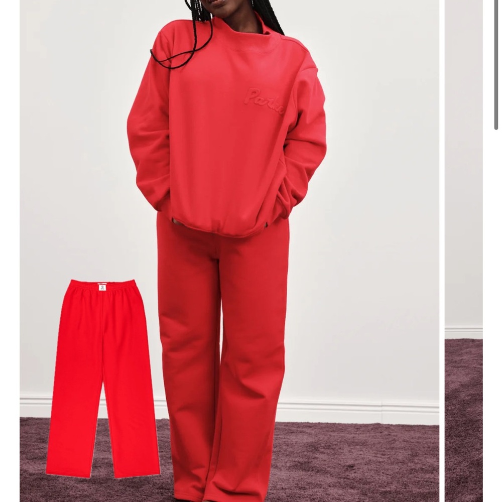 Parke Red Sweatpants